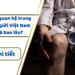 Thời gian quan hệ trung bình nam giới Việt Nam 1 hiệp là bao lâu?