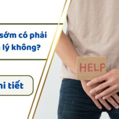 Xuất tinh sớm có phải yếu sinh lý không?